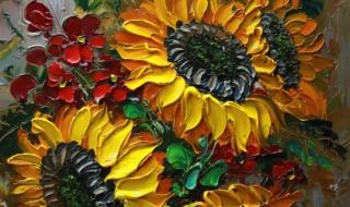 梵高向日葵图片