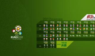 2012年欧洲杯比赛结果